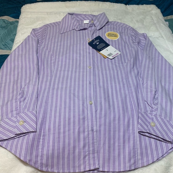 Women casual shirt medium light purple - Picture 2 of 7